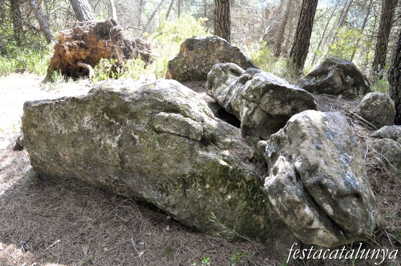 Dolmen de Serragallarda a Aguilar de Segarra