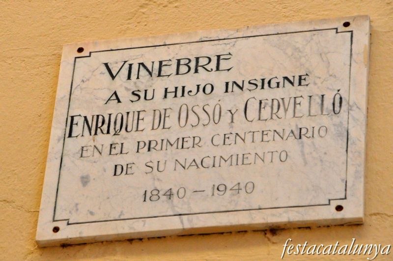 Casa Natal de Sant Enric d'Ossó de Vinebre