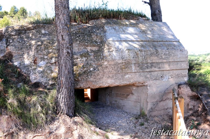 Búnquer dels Reguers d'Ascó (Espais de la Batalla de l'Ebre) ***