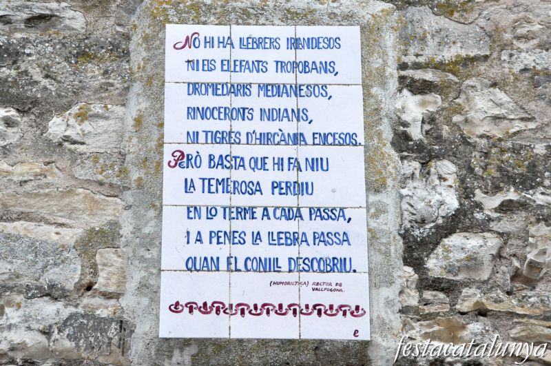 Vallfogona de Riucorb - Rector de Vallfogona