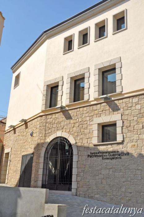 Centre d'Interpretació del patrimoni de la guerra civil Ermengol Piró a Alcoletge