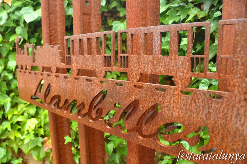 Estació del Carrilet de Llambilles a l'actual Ruta del Carrilet