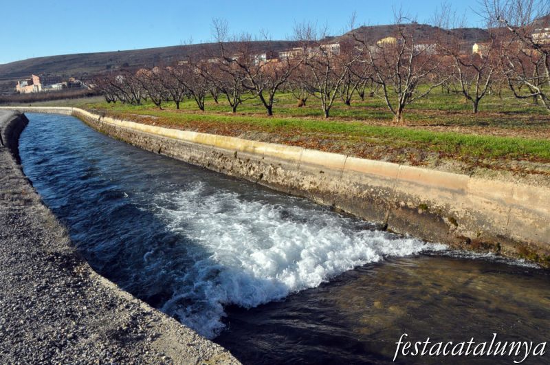 Canal de Pinyana a Alfarràs
