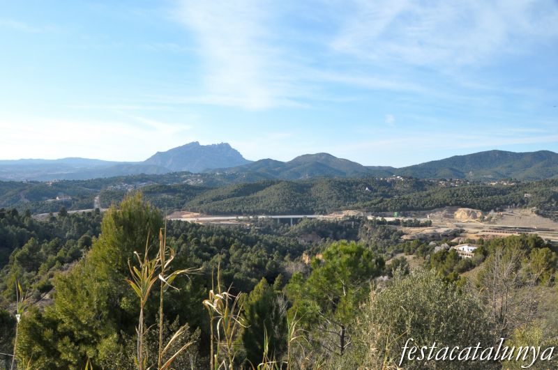 Ullastrell - Vistes panoràmiques des del turó del Rector