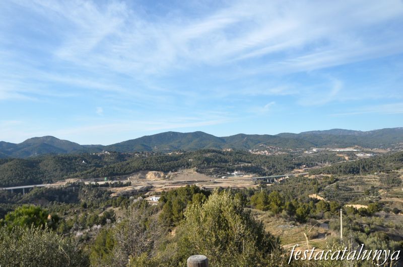 Ullastrell - Vistes panoràmiques des del turó del Rector