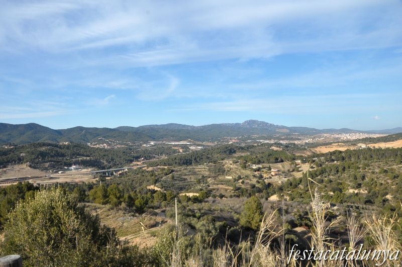 Ullastrell - Vistes panoràmiques des del turó del Rector