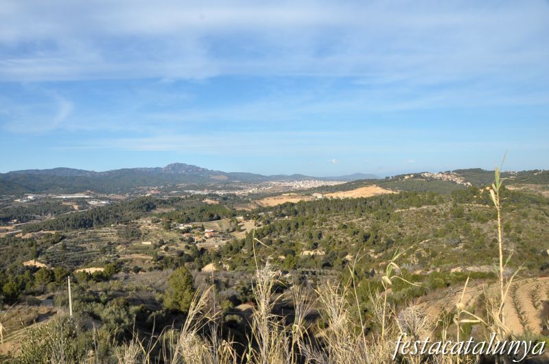 Ullastrell - Vistes panoràmiques des del turó del Rector