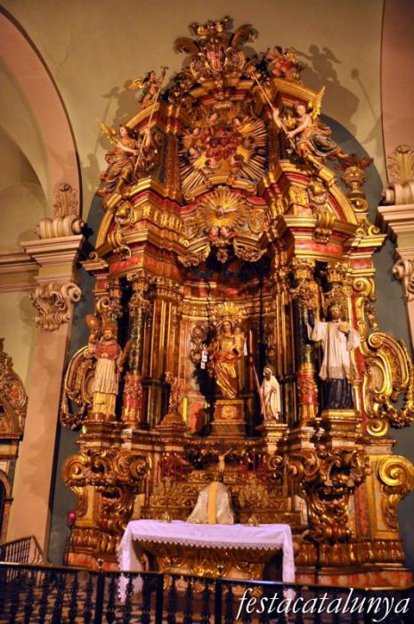 Solsona - Catedral (Altar barroc de la Mercè)