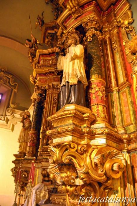 Solsona - Catedral (Altar barroc de la Mercè)