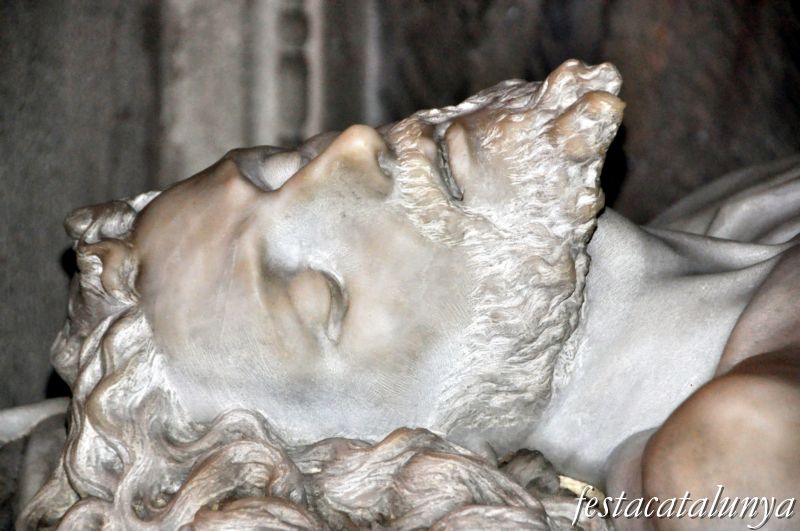 Vic - Jesús jacent a la capella de Montserrat
