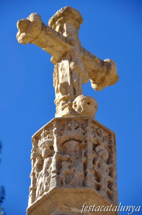 Piles, Les - Creu de terme a Biure de Gaià