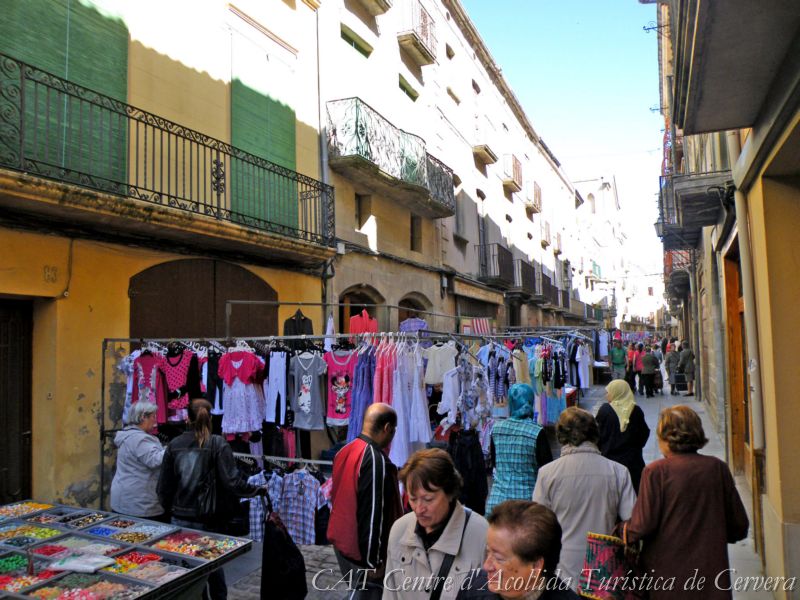 Mercat setmanal a Cervera