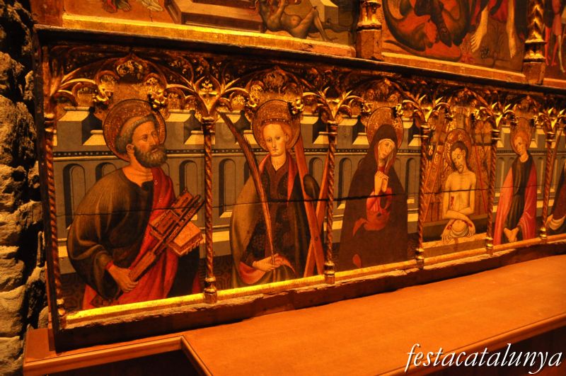 Sant Llorenç de Morunys - Retaule de Sant Miquel Arcàngel i Sant Joan Baptista