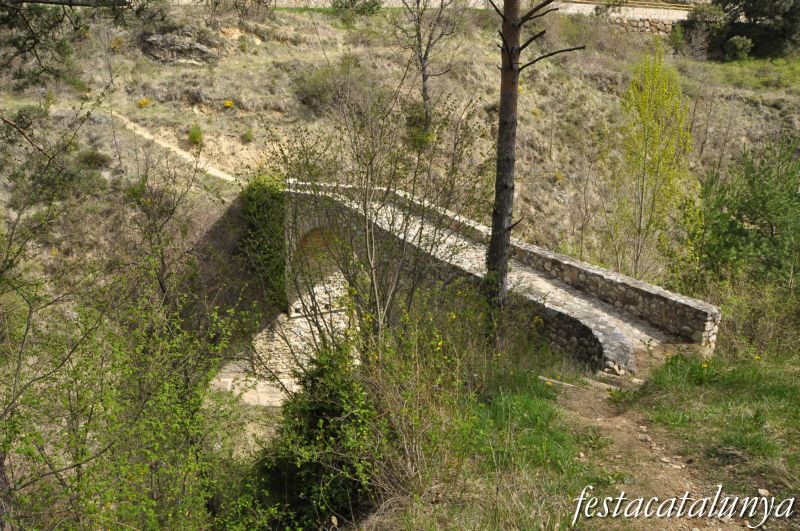 Pont de Vall-llonga a Sant Llorenç de Morunys