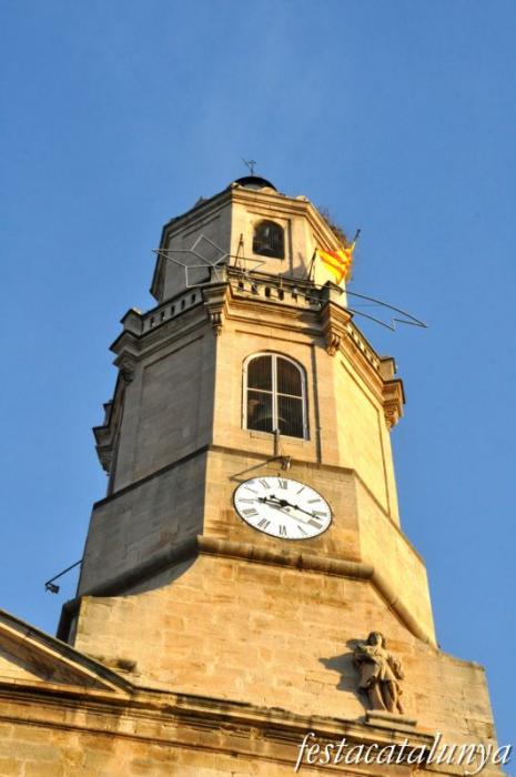 Borges Blanques, Les - Campanar de l’església parroquial de l’Assumpció