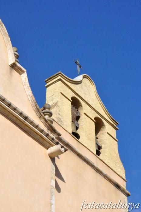 Capçanes - Campanar de l’església parroquial del Natalici de la Mare de Déu
