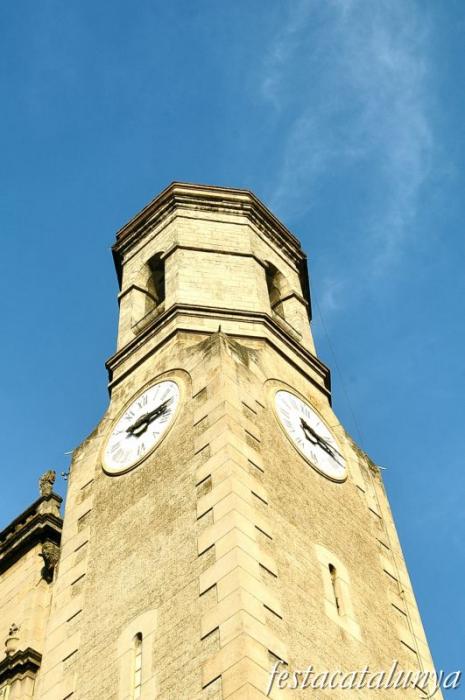 Olot - Campanar de l’església parroquial de Sant Esteve