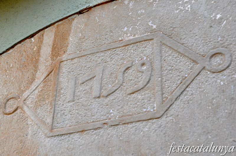 Cervià de les Garrigues - Dovelles i llindes notables