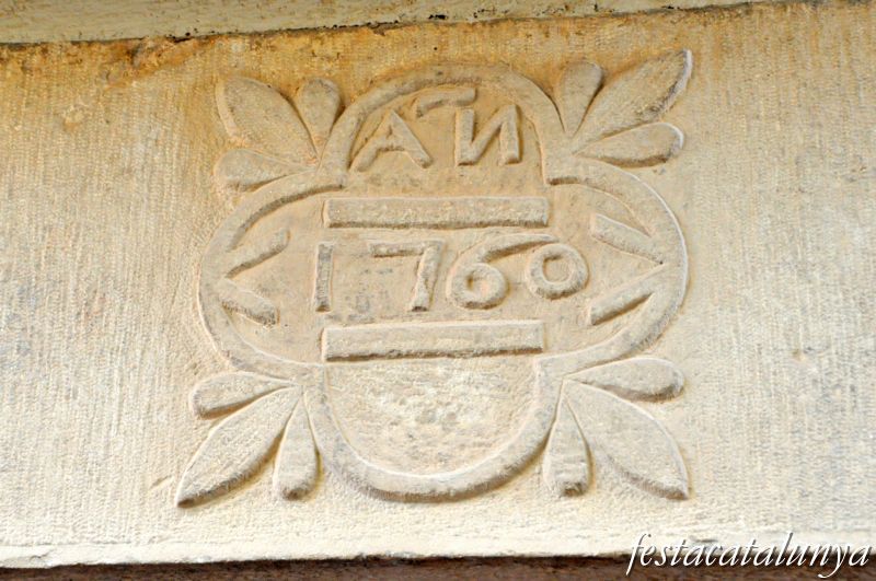 Cervià de les Garrigues - Dovelles i llindes notables