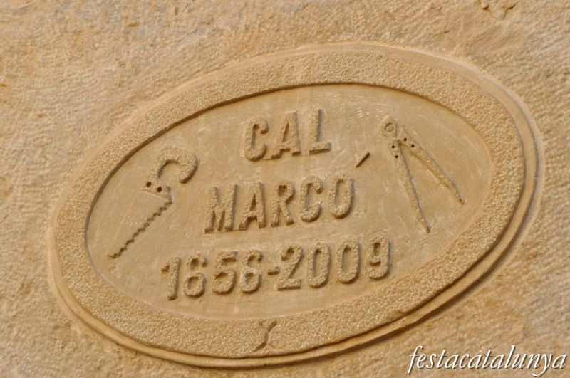 Cervià de les Garrigues - Dovelles i llindes notables