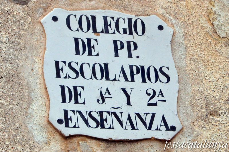 Moià - Col·legi de l’Escola Pia