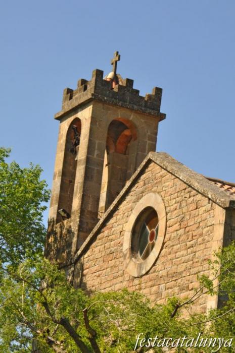 Lladurs - Campanar de l’església de Santa Maria del Pla