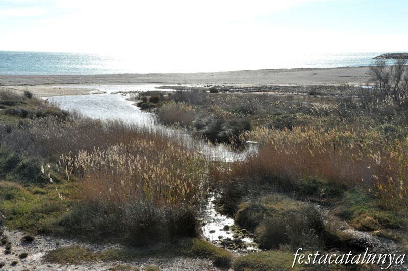 Desembocadura del riu Llastres a l'Hospitalet de l'Infant ***