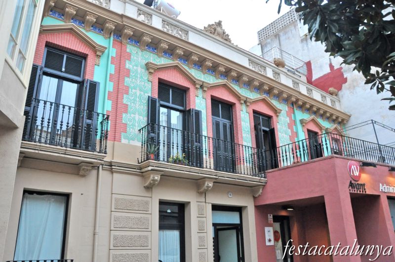 Canet de Mar - Carrer Val (Casa Yglesias)