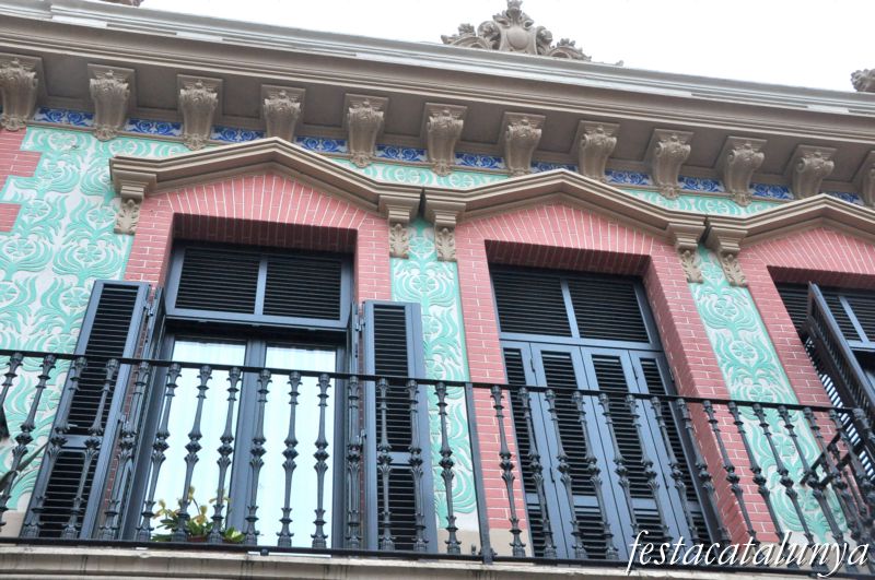 Canet de Mar - Carrer Val (Casa Yglesias)