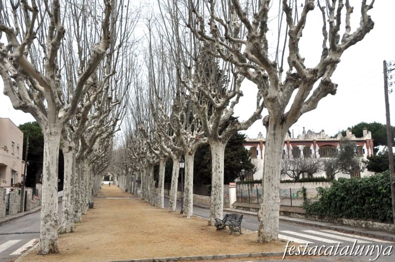 Canet de Mar - Passeig de la Misericòrdia (Can Carbonell)