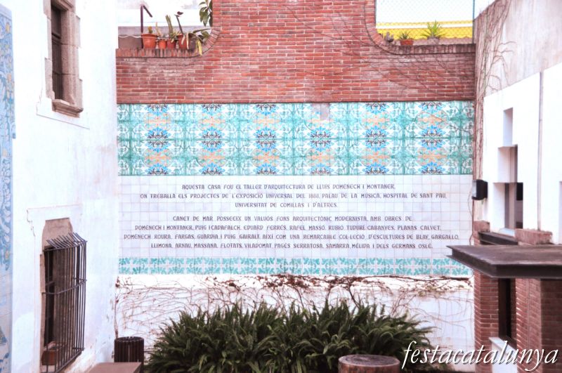 Canet de Mar - Casa Museu Domènech i Montaner (Can Rocosa)