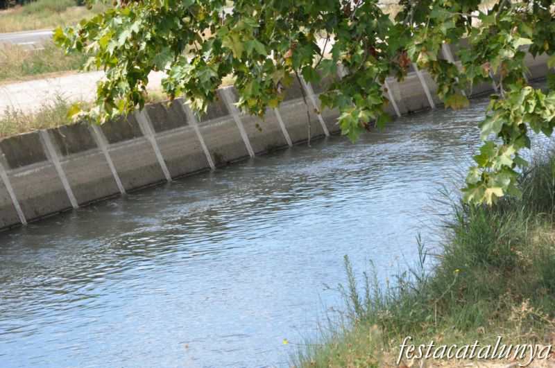 Agramunt - La Mina del canal d’Urgell a Montclar