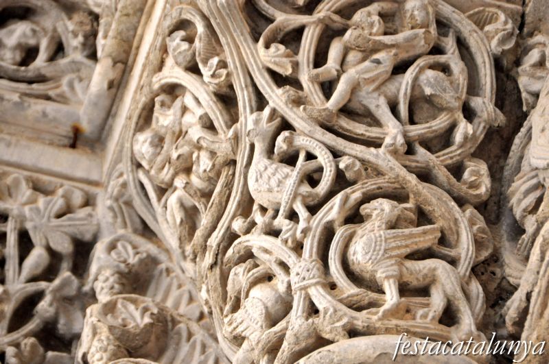 Agramunt - Portalada església parroquial de Santa Maria