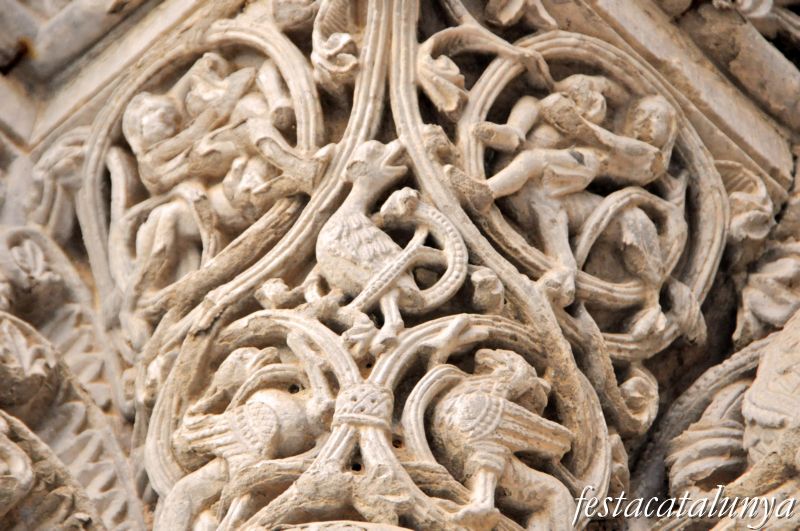 Agramunt - Portalada església parroquial de Santa Maria