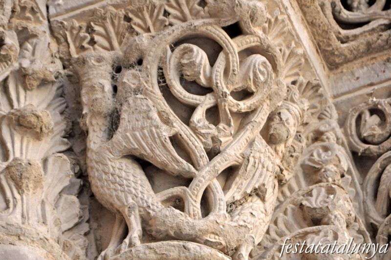 Agramunt - Portalada església parroquial de Santa Maria