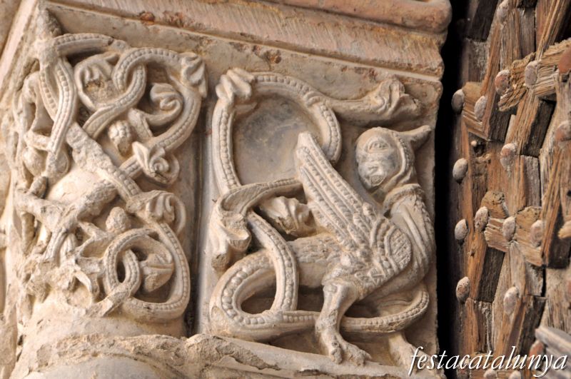 Agramunt - Portalada església parroquial de Santa Maria