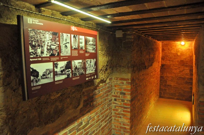 Agramunt - Refugi de la guerra civil a l’església de Santa Maria