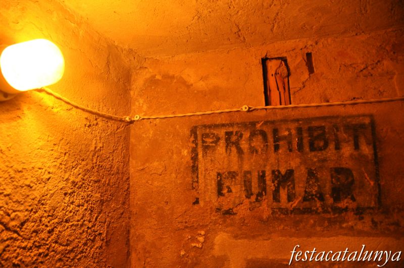 Agramunt - Refugi de la guerra civil a l’església de Santa Maria