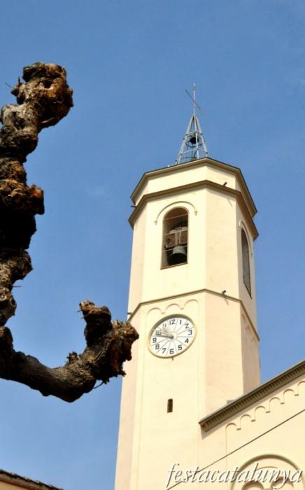 Caldes d’Estrac - Campanar de l’església parroquial de Santa Maria