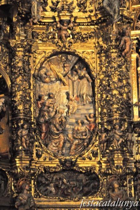 Arenys de Mar - Retaule major a l’església parroquial de Santa Maria