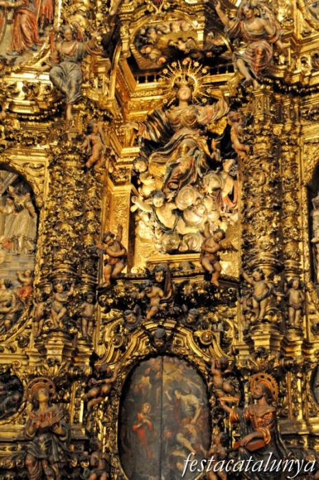 Arenys de Mar - Retaule major a l’església parroquial de Santa Maria