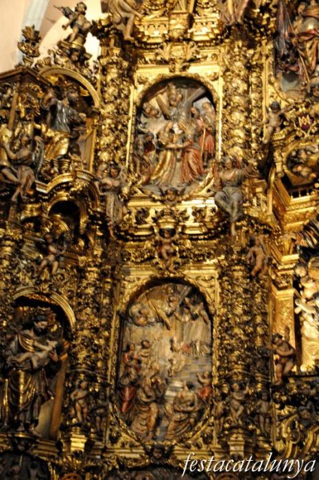 Arenys de Mar - Retaule major a l’església parroquial de Santa Maria