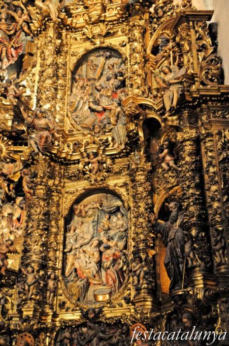 Arenys de Mar - Retaule major a l’església parroquial de Santa Maria