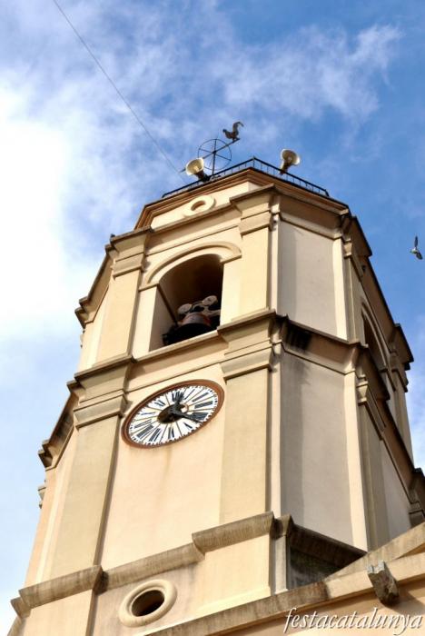 Porrera - Campanar de l’església parroquial de Sant Joan Evangelista