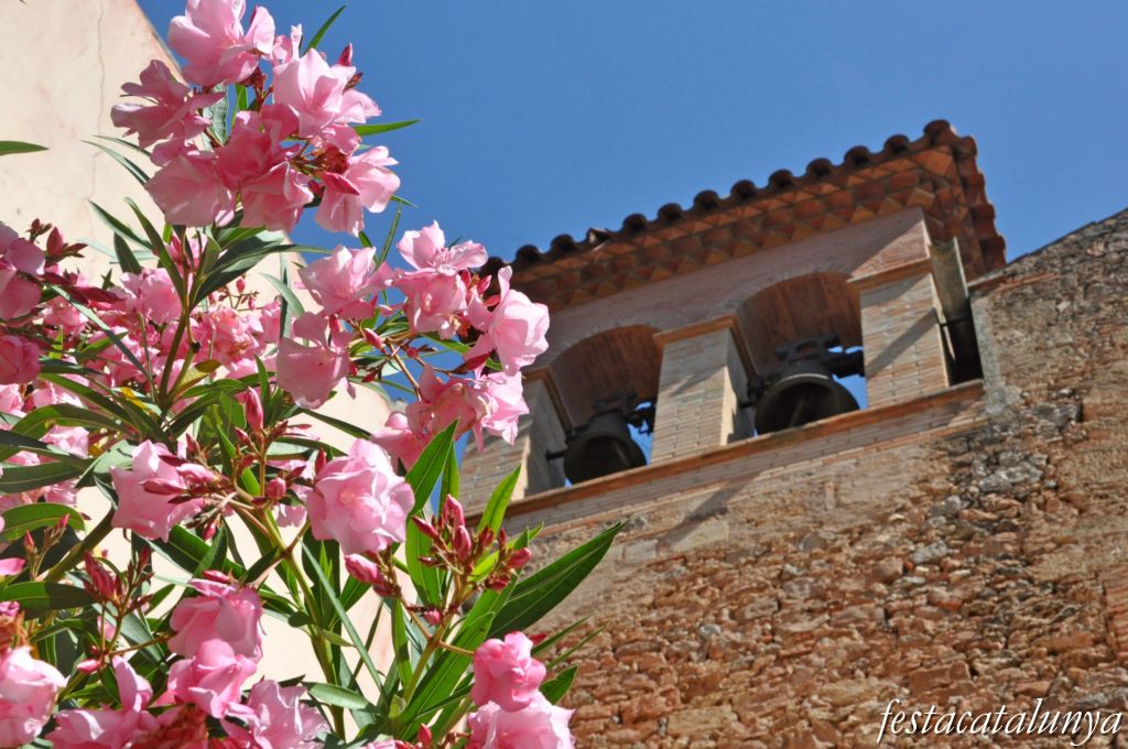 Rellinars - Campanar de l’església nova de Sant Pere i Sant Fermí