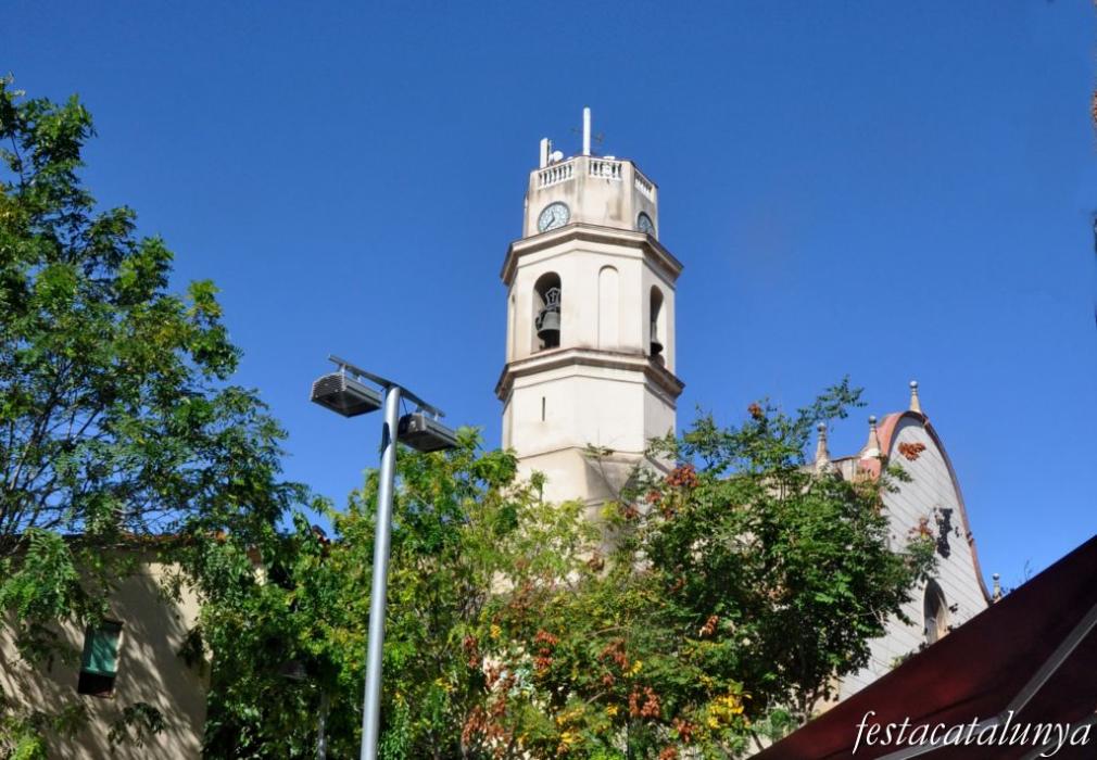Sant Vicenç dels Horts - Campanar de l’església parroquial de Sant Vicenç