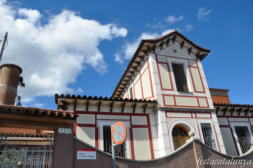Carrer Torras i Bages de Sant Vicenç dels Horts i entorn