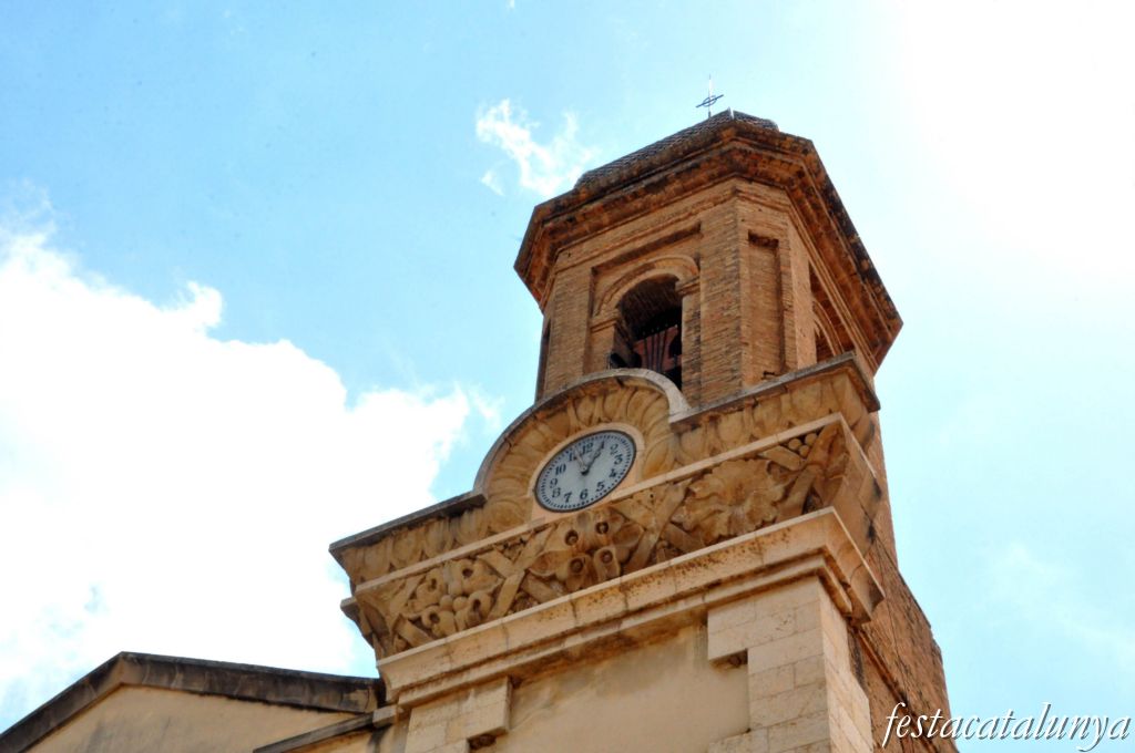 Amposta - Campanar de l’església parroquial de Santa Maria o de l’Assumpció