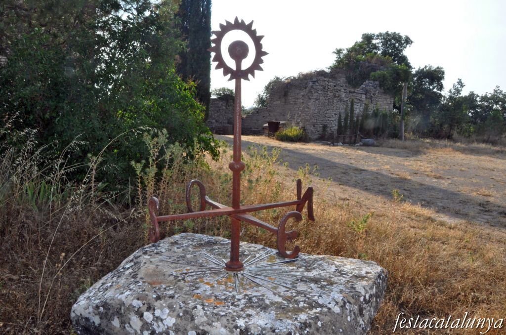 Santa Maria i castell de Malacara a Estaràs