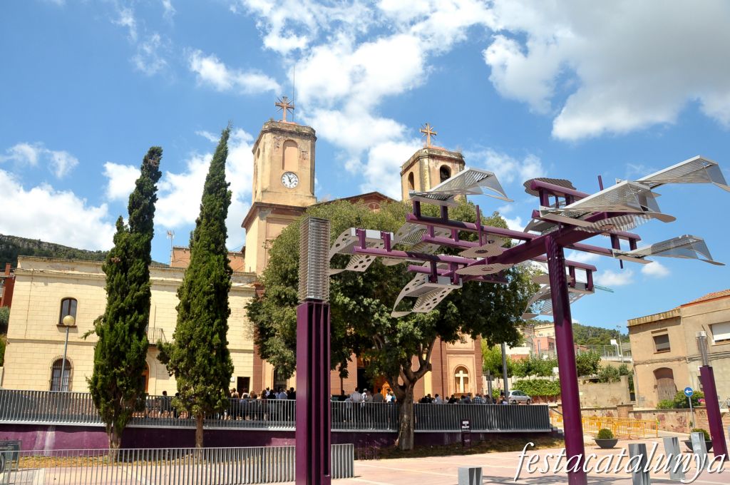 Pallejà - Campanar de l’església parroquial de Santa Eulàlia